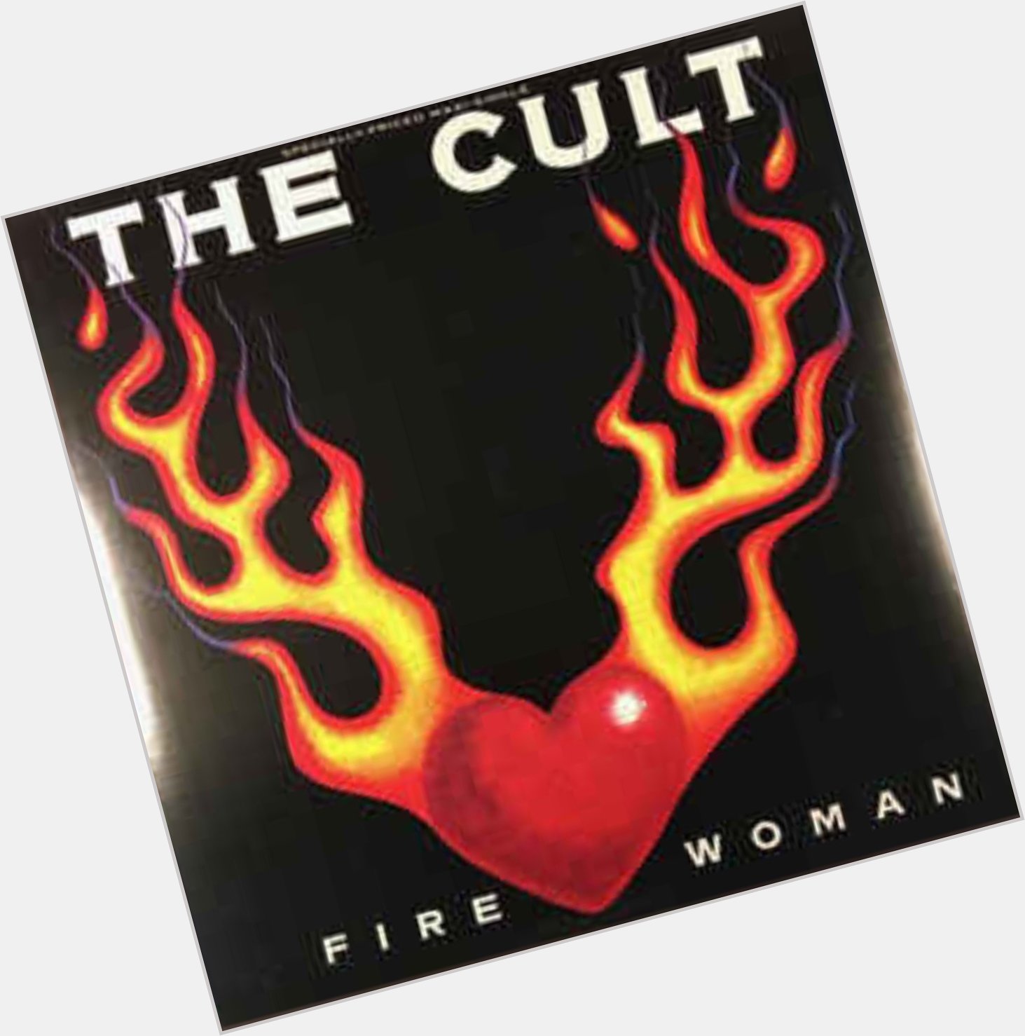 The Cult Fire Woman from the album Sonic Temple. Happy Birthday to Ian Astbury 
