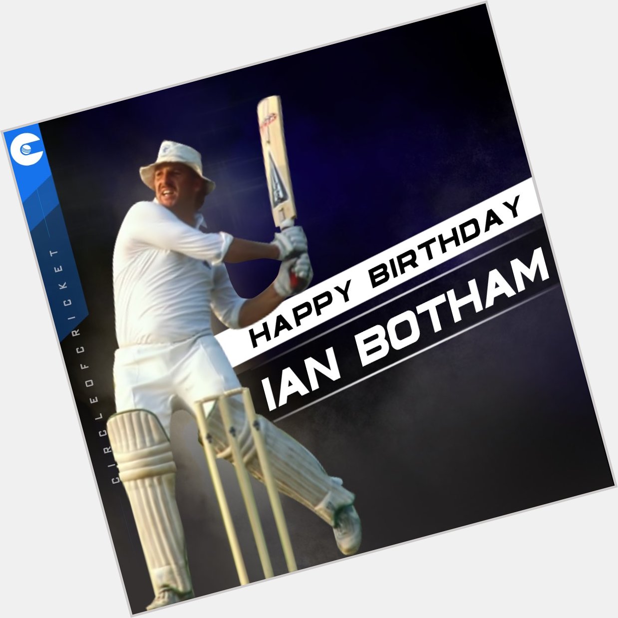 Among the greatest all-rounders to have played the game.
Happy Birthday, Sir Ian Botham 