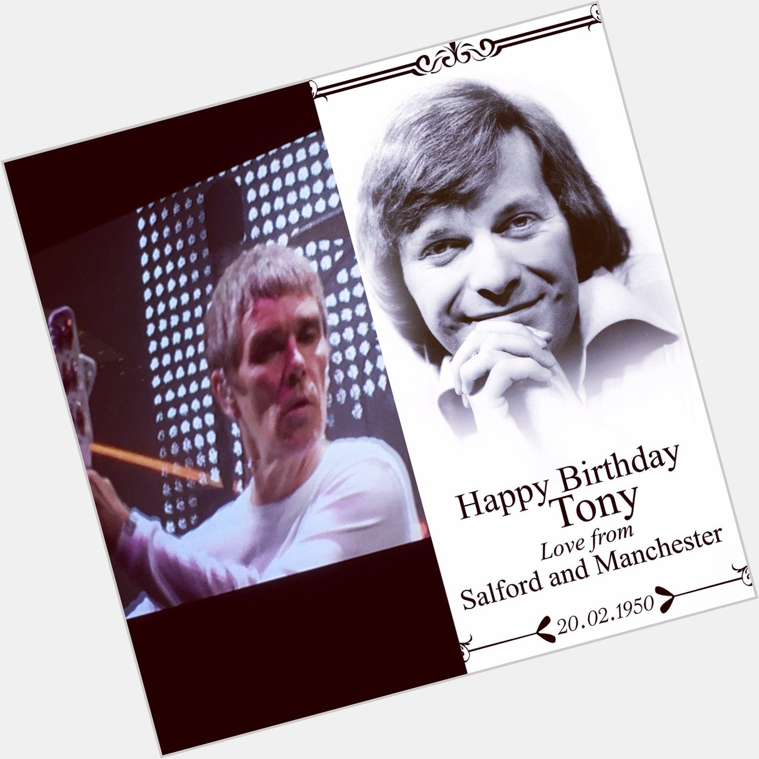 Happy Birthday to two Manchester Heroes Ian Brown and Tony Wilson 
