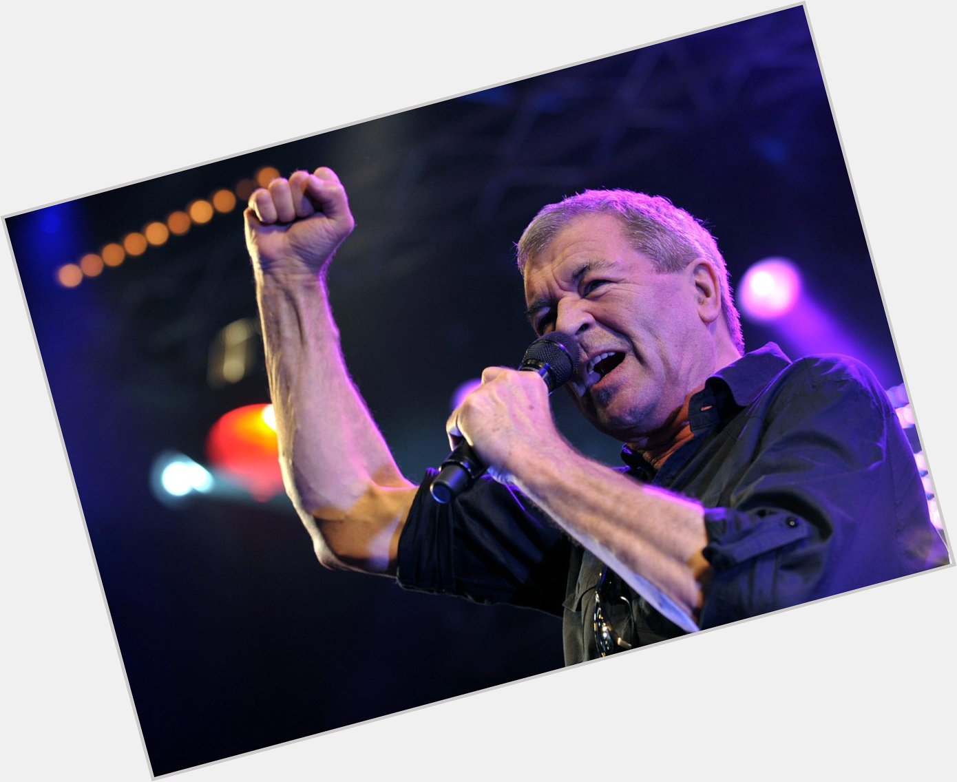 Happy Birthday, Ian Gillan. 70 years of age today but still rocking like never before.  
