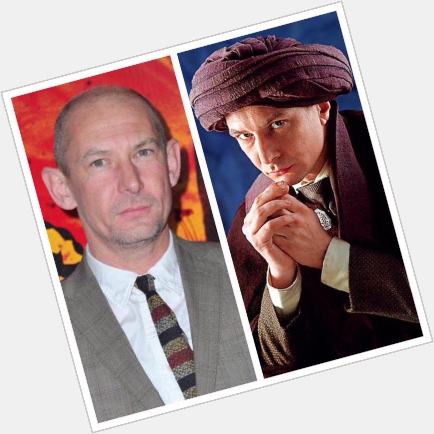 October 8: Happy Birthday, Ian Hart! He played Professor Quirinus Quirrell in Harry Potter and the Sorcerer\s Stone. 