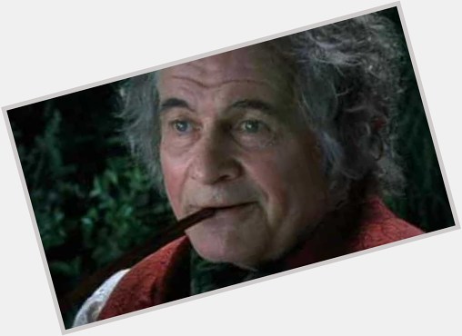 Happy Birthday Bilbo. And rest in peace, Ian Holm. 