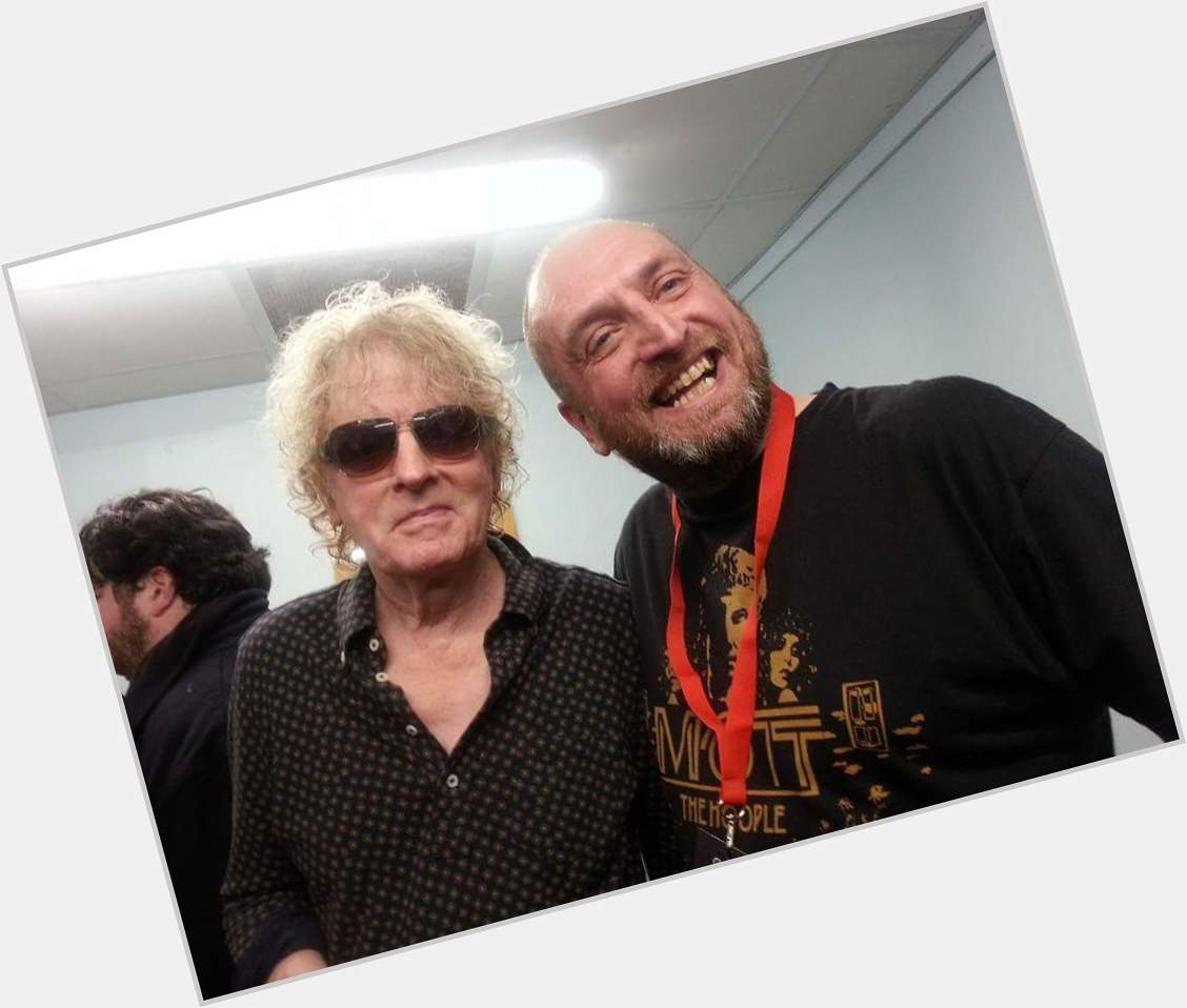 Happy birthday to the young dude. Ian Hunter 78 today 