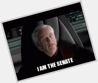 Happy Birthday to the Senate, Emperor Sheev Palpatine, Ian McDiarmid! 