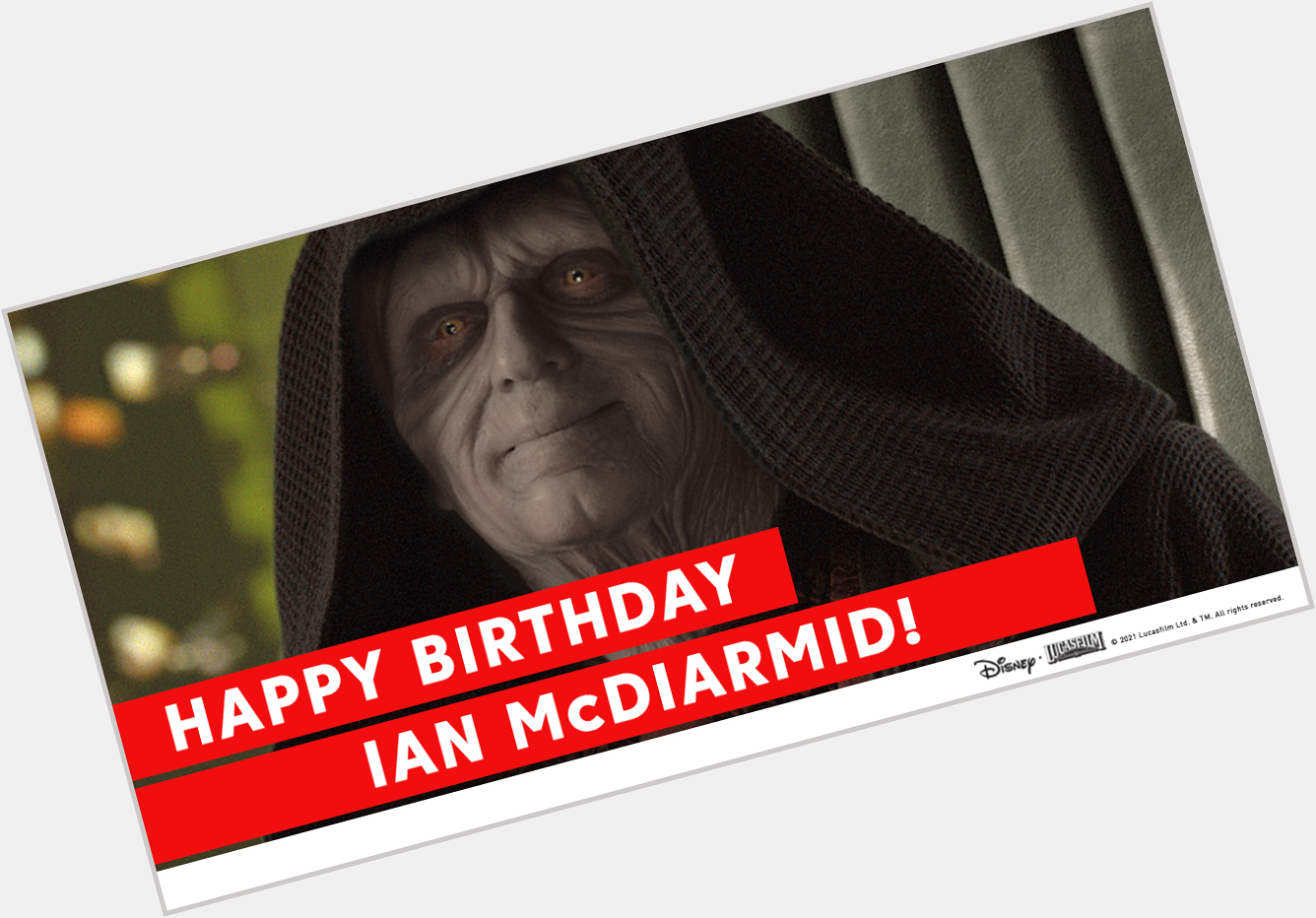 Happy Birthday, Ian McDiarmid! 