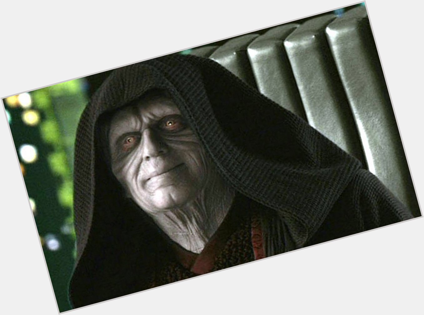 Happy Birthday Ian McDiarmid! For the glory of our Emperor! 