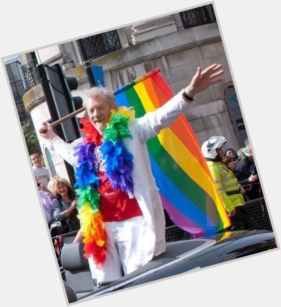 Happy 80th birthday to everyone s favourite gay grandad, Sir Ian McKellen     