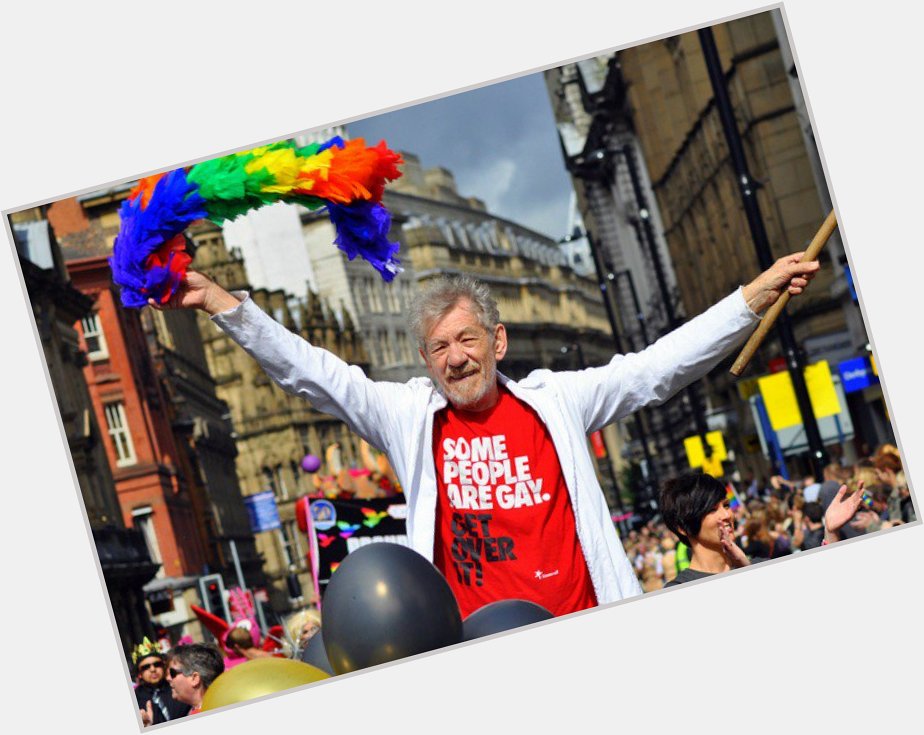 Happy 79th birthday Ian McKellen! Thank you for continuing to fight for what\s right. 