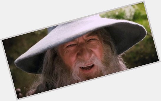 Just a quick shout out to Ian McKellen, who three years ago from today turned 81. Happy birthday, Ian 