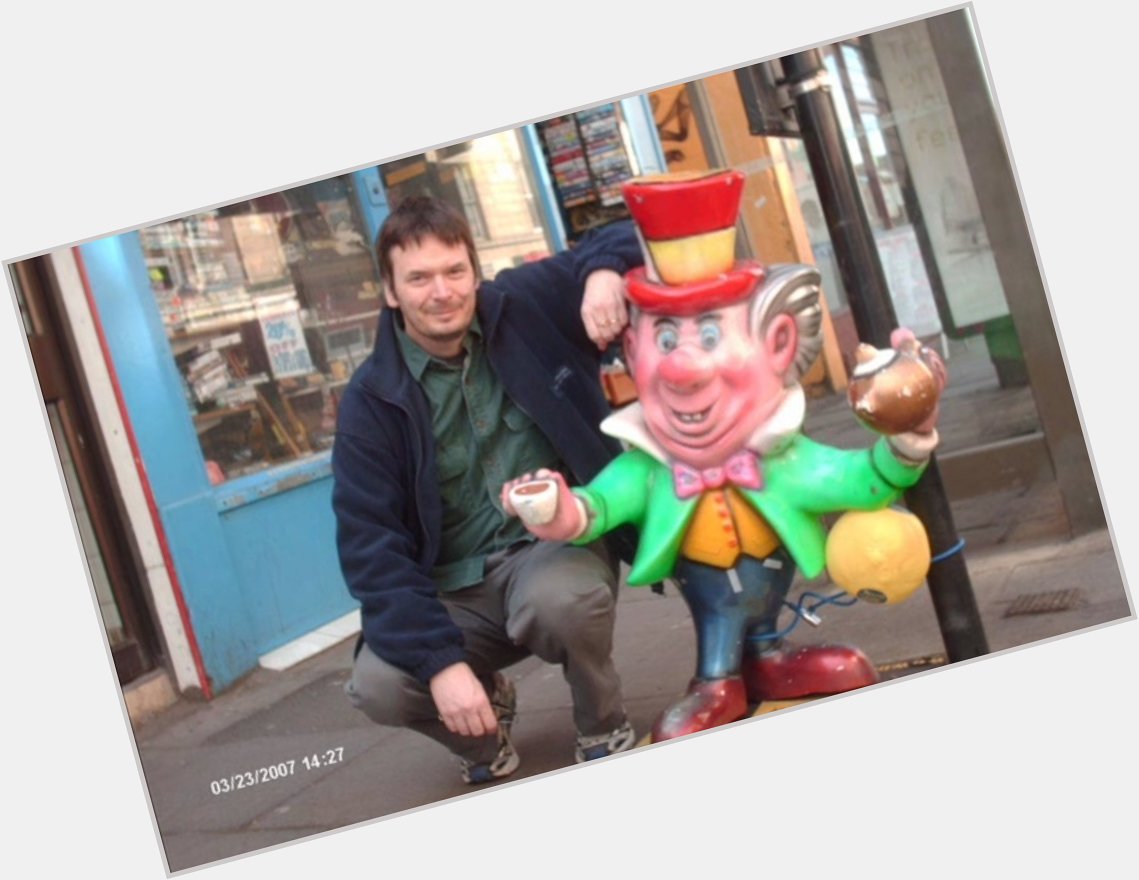   Happy 60th Birthday Ian Rankin from Mad Hatter Backtracks Music Games Edinburgh 