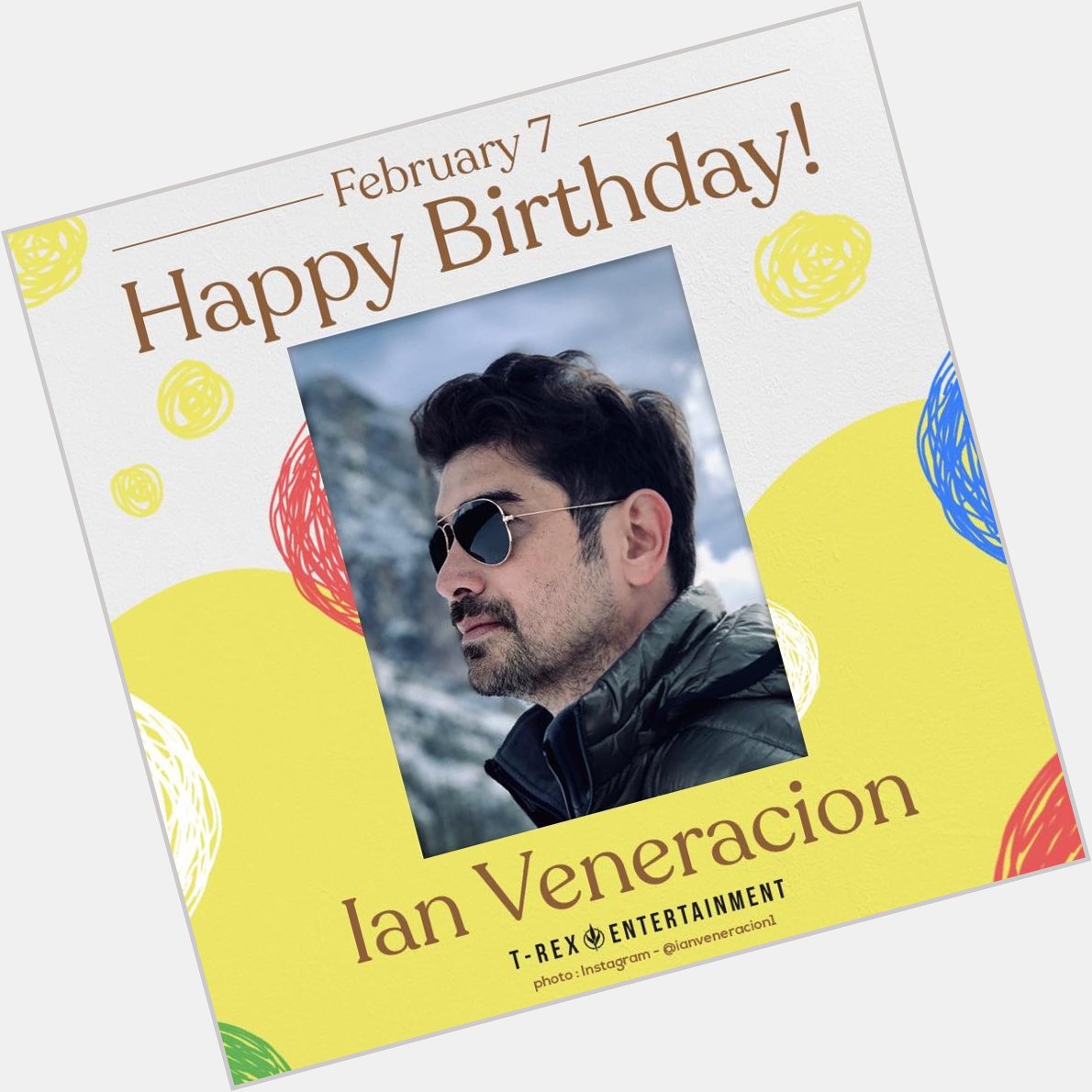Happy birthday, Ian Veneracion! We wish you happiness in life.   