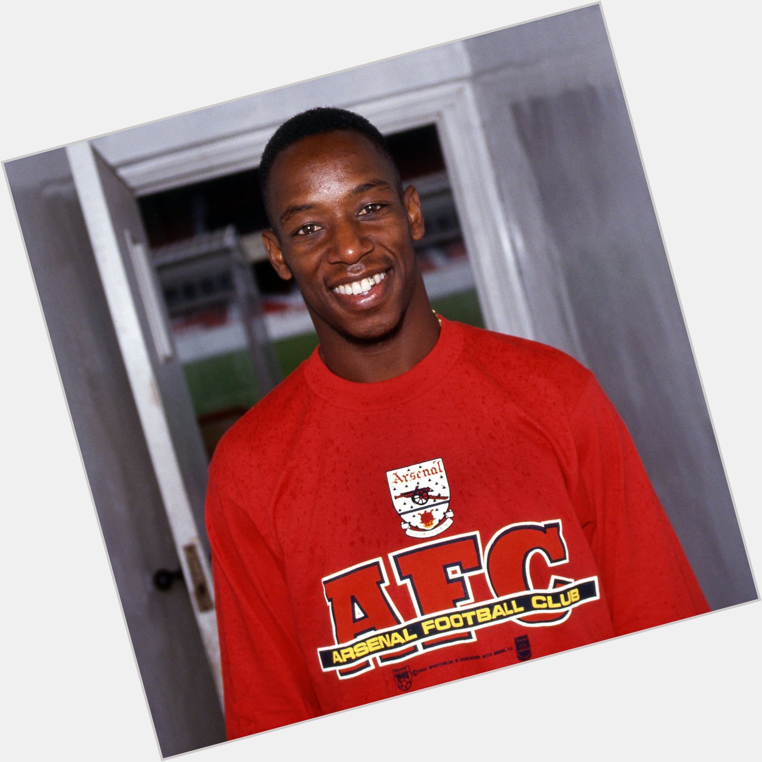 Happy Birthday Ian Wright  Behind every great goalkeeper there s a ball from Ian Wright 