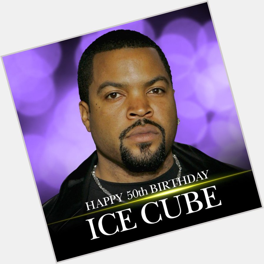 Happy Birthday to Ice Cube! The rapper and actor turns 50 today! More entertainment news:  