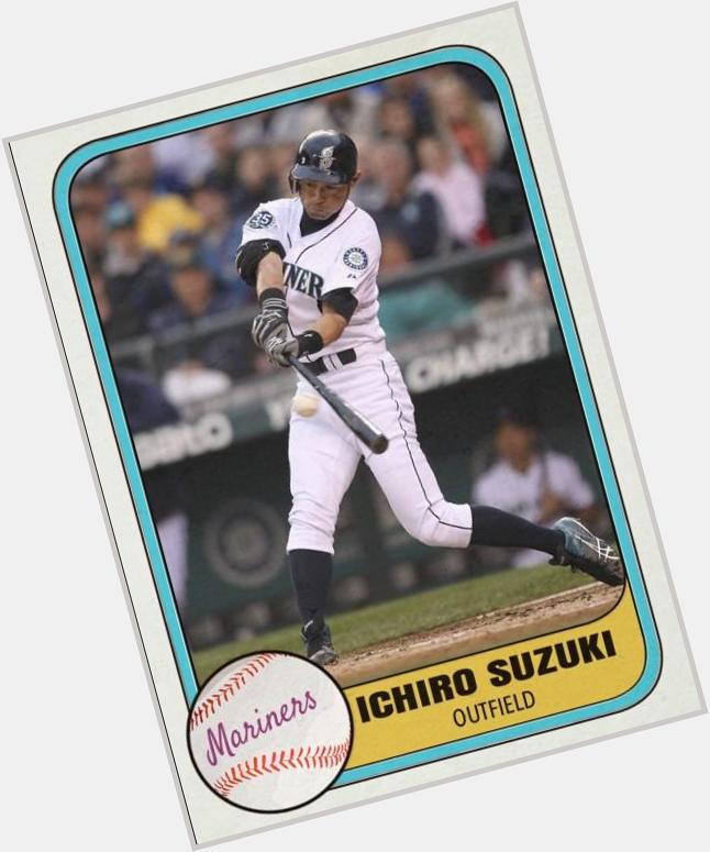 Happy 41st birthday to Ichiro Suzuki. I wish more players knew/respected baseball history like he does. 