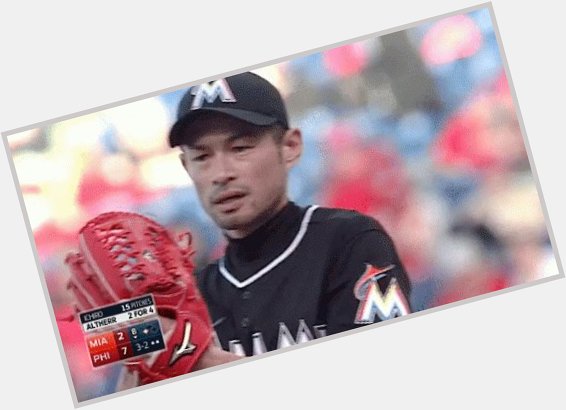 Happy birthday Ichiro Suzuki. Best relief pitcher out there, no doubt. 47 never looked so good. Love u. 