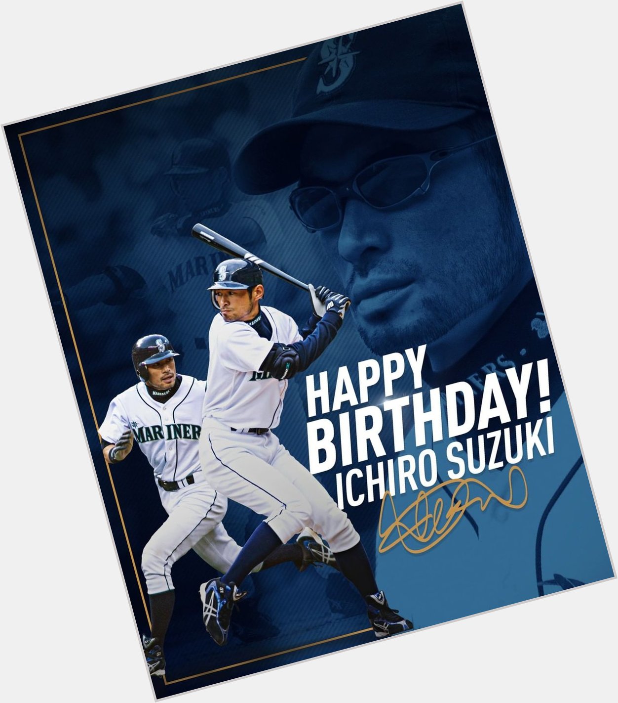 Seattle Mariners: Happy birthday to one of the best to ever do it, Ichiro Suzuki! ... 
 
 