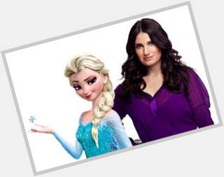 Happy Birthday Elsa..I mean Idina Menzel. To celebrate sing along with her in 