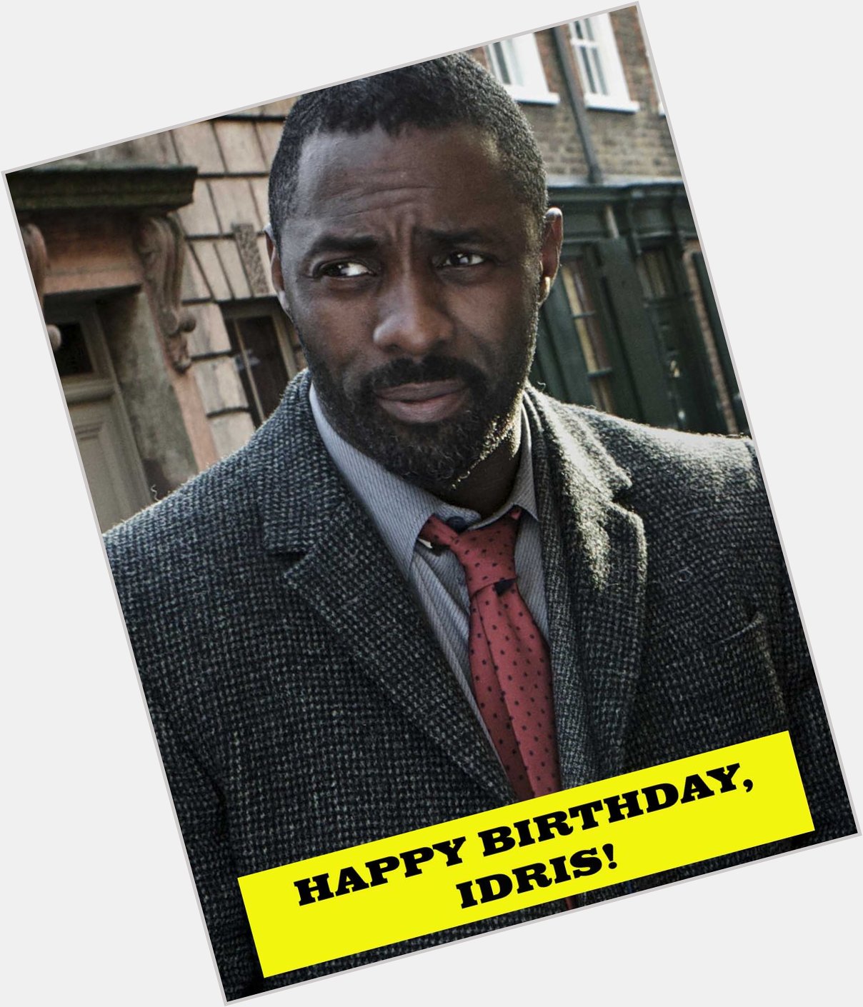 Happy Birthday to Idris Elba. Some might know him from Luther , \Thor\, Prometheus  . starting to get the picture? 