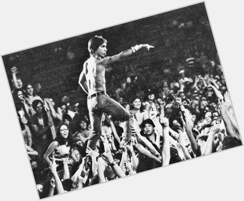 Happy 70th birthday to one of rock and roll\s truest wild men, Iggy Pop. 