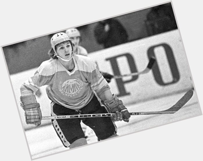 A Happy 55th Birthday to Igor Larionov! (here shown playing for Khimik Voskresensk back in his very early days) 