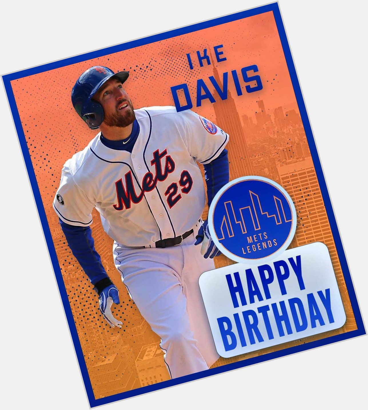 Happy Birthday, Ike Davis! The former first baseman turns 35-years-old today.   