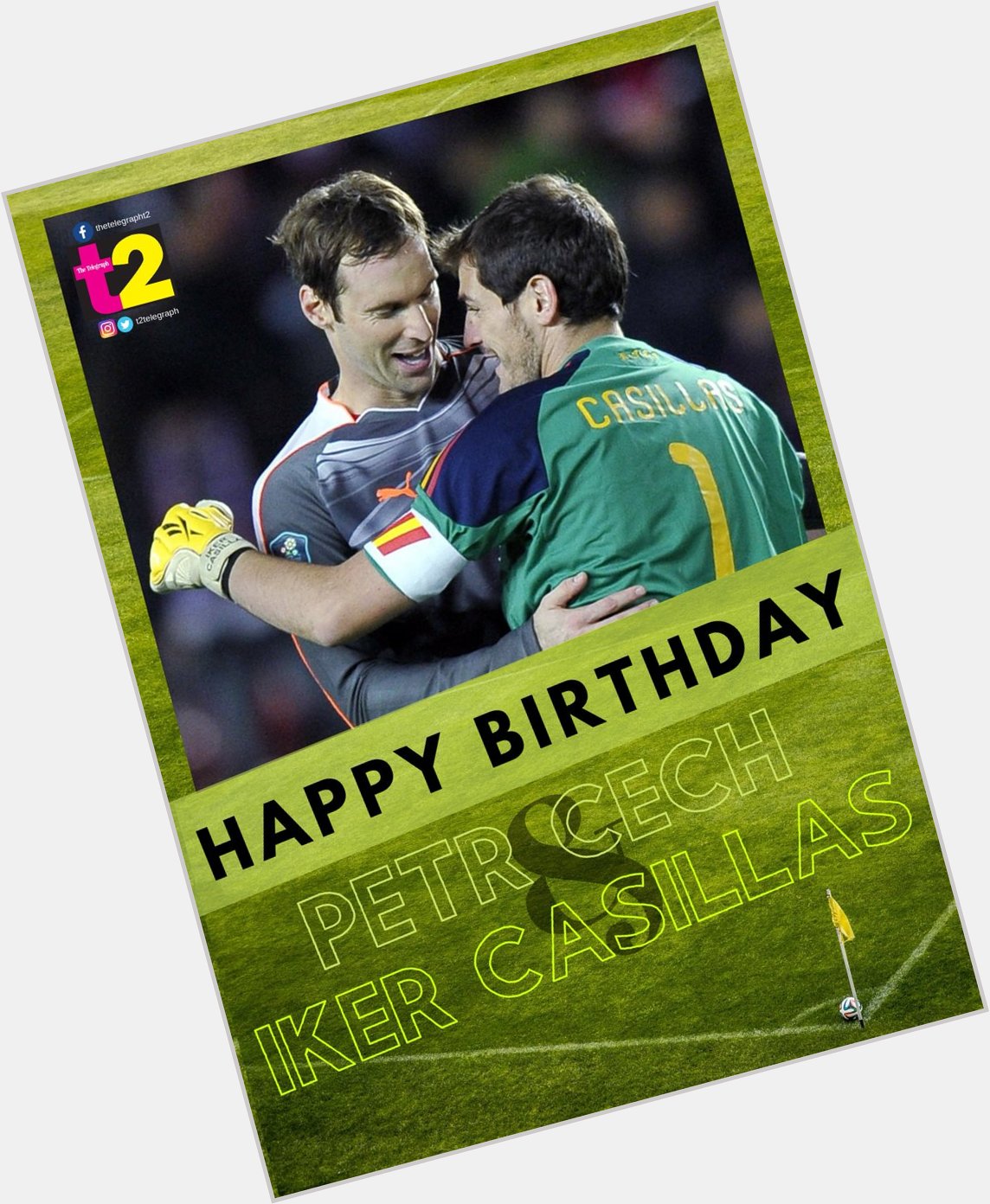 Happy birthday to two of our favourite goalkeepers -- Iker Casillas and Petr Cech  