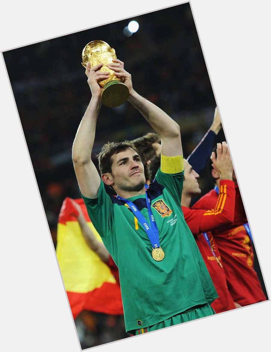 Happy birthday Iker Casillas(born 20.5.1981) 