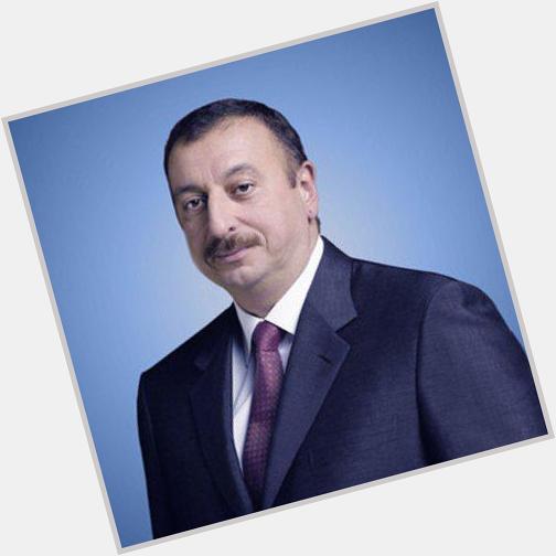 Happy 53rd birthday to the one and only Ilham Aliyev! Congratulations 