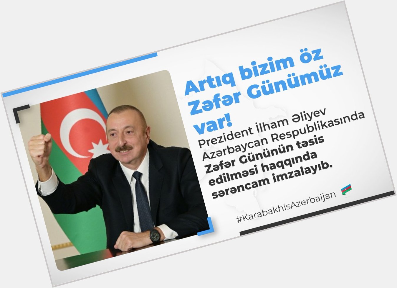 Happy birthday, Glorious Commander-in-Chief President Ilham Aliyev! 
