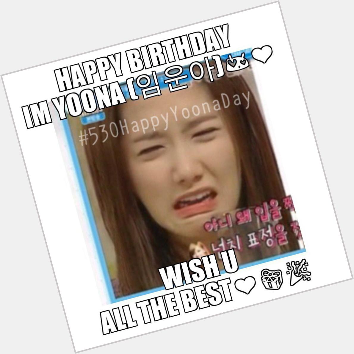 Happy birthday Im Yoona       