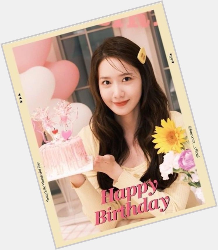 Happy Birthday our Visual Goddess  Im Yoona   