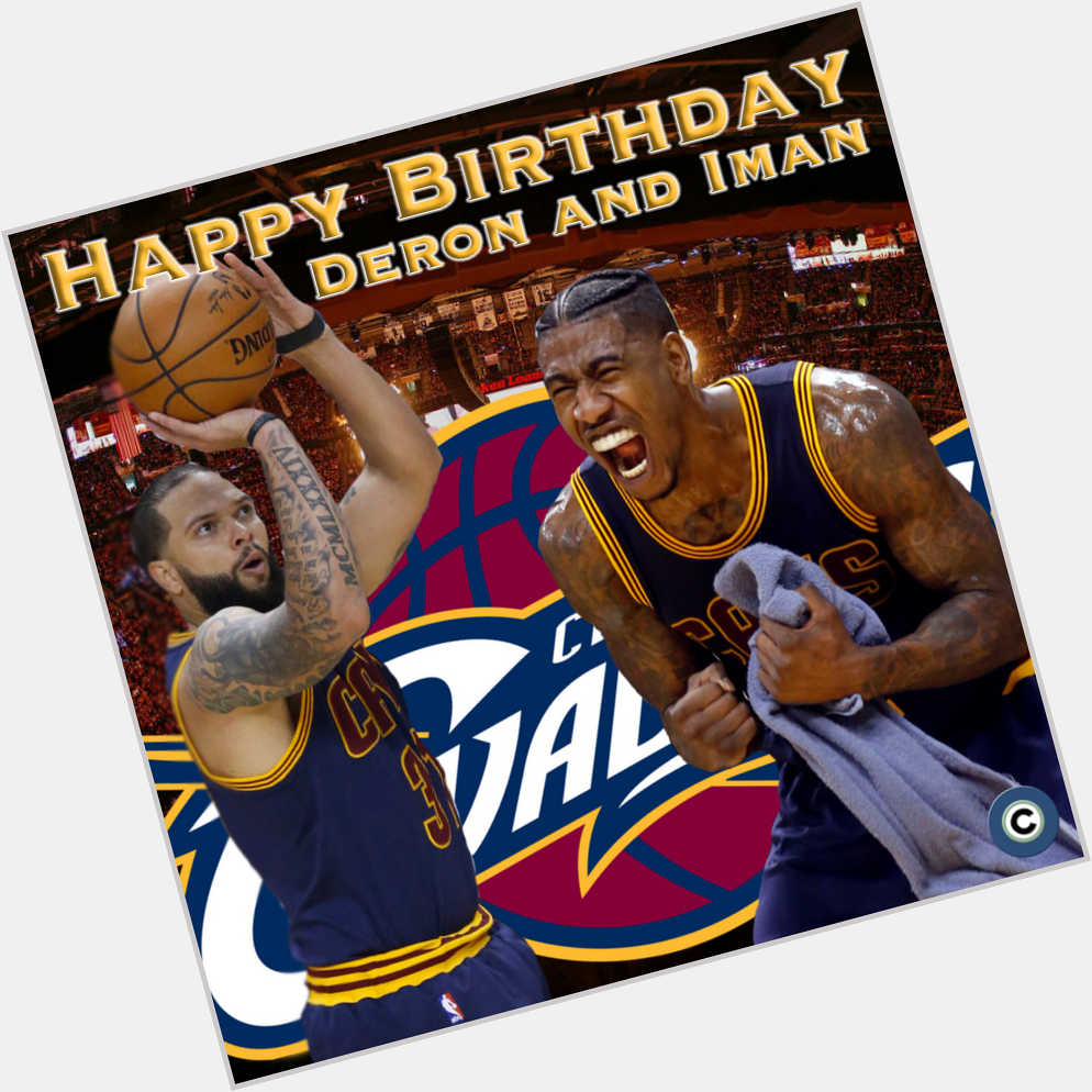 Happy Birthday to these two Deron Williams and Iman Shumpert. 