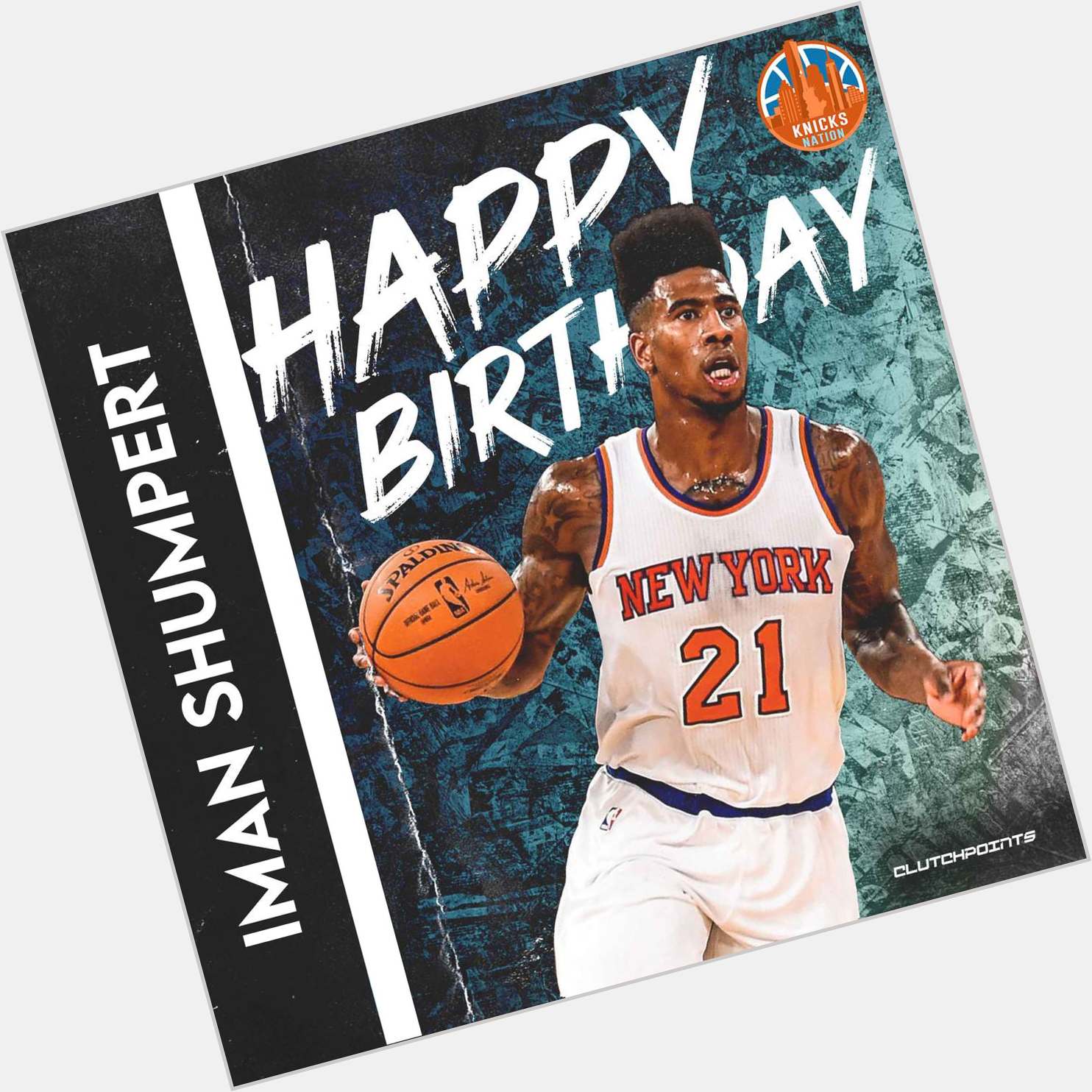 Knicks Nation, let us all wish Iman Shumpert a very happy birthday! 