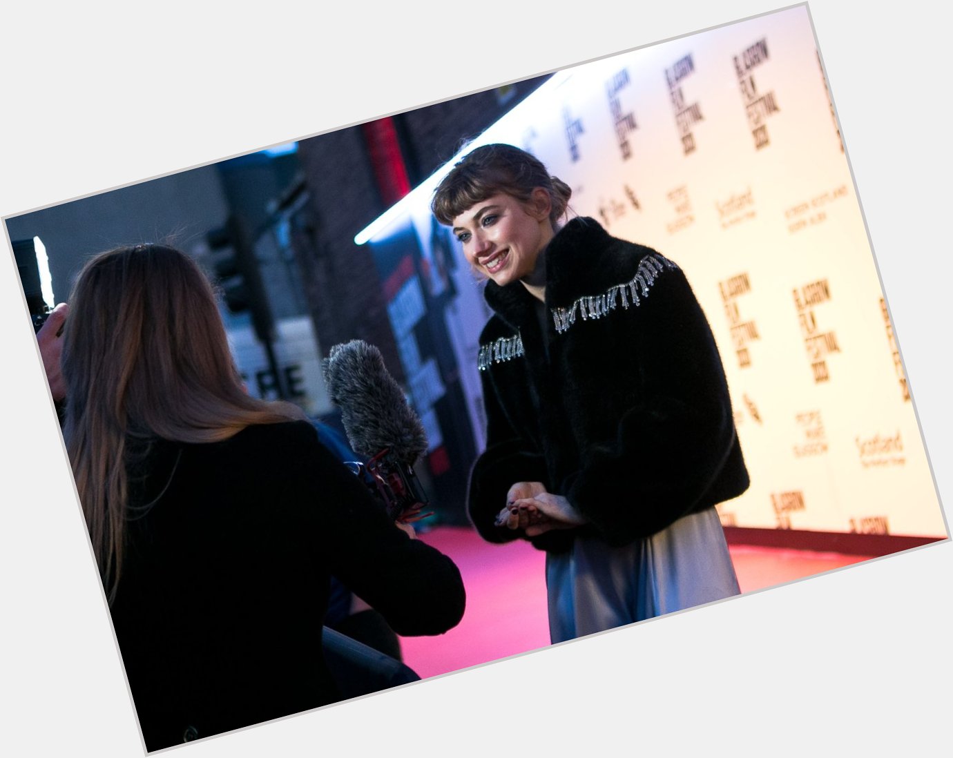 Wishing a very happy birthday to Imogen Poots, here on the red carpet for Vivarium back for 