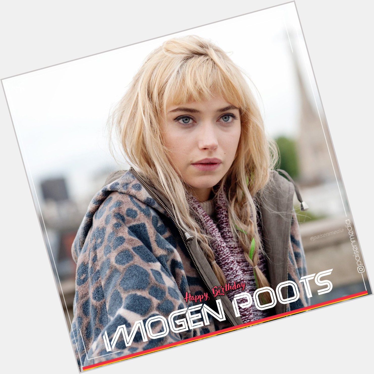 Wishing a very Happy Birthday to Imogen Poots ma\am .
.
.
.  