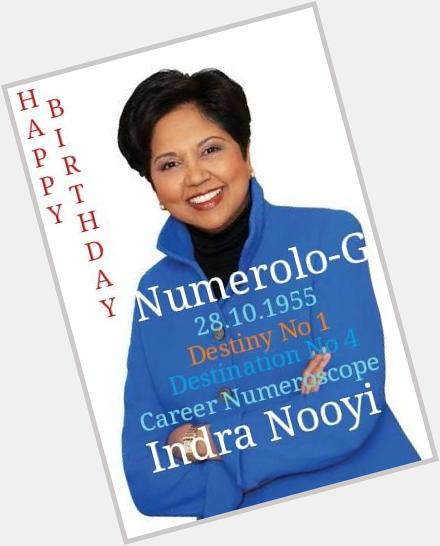 Happy Birthday Indra Nooyi !!! Numerolo-G 