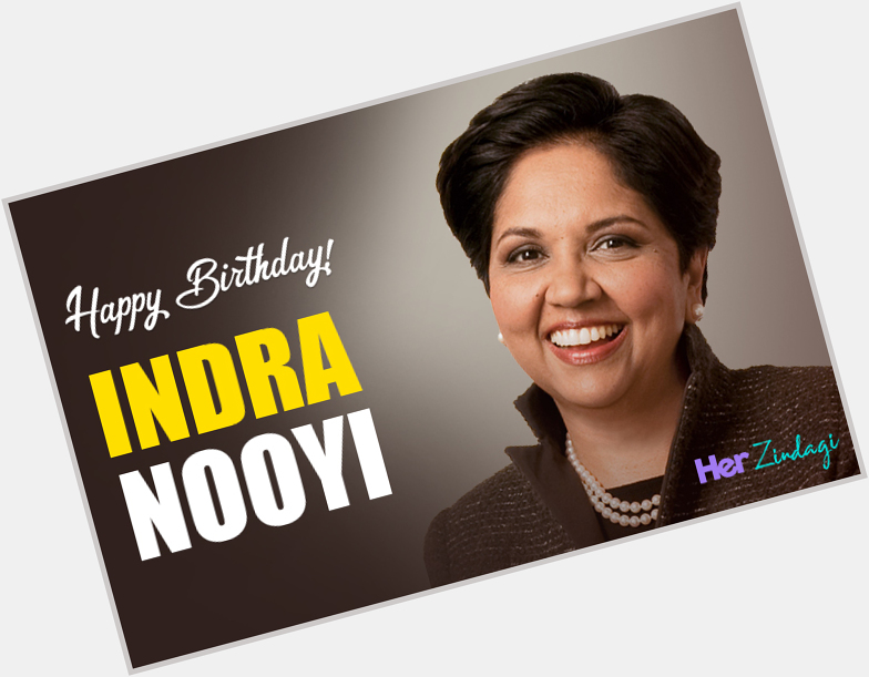 Here\s wishing PepsiCo Ex-CEO Indra Nooyi, a very happy birthday!   