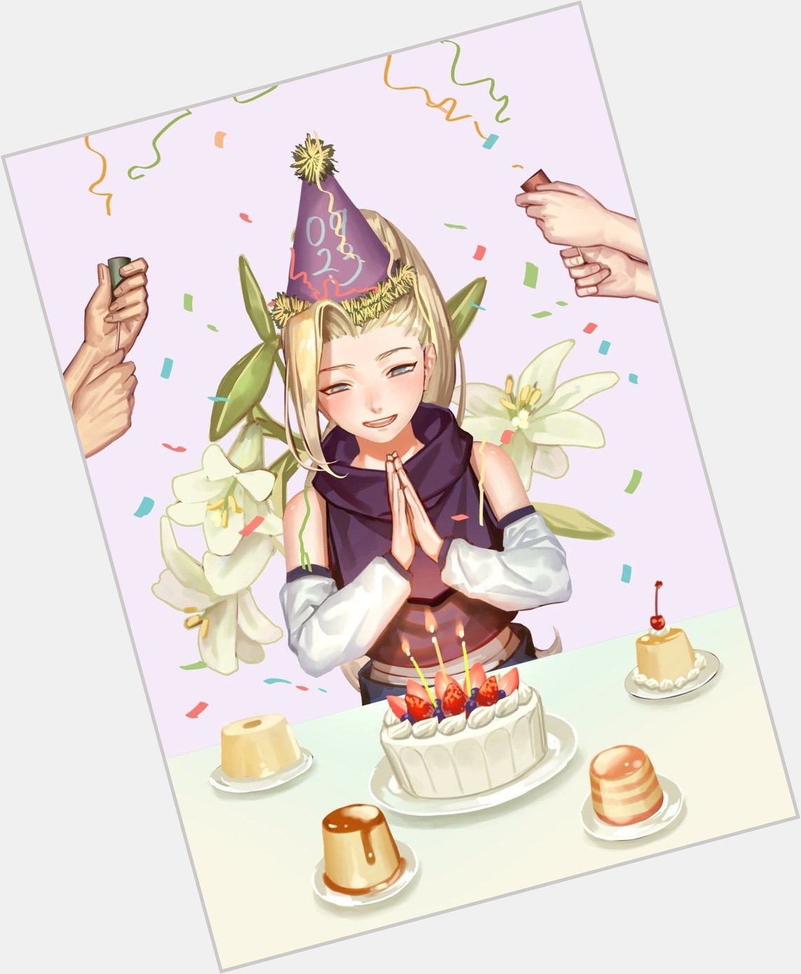 Happy birthday to Ino Yamanaka (23/9) from the anime Naruto!

Credit of the pics goes to the artists! 