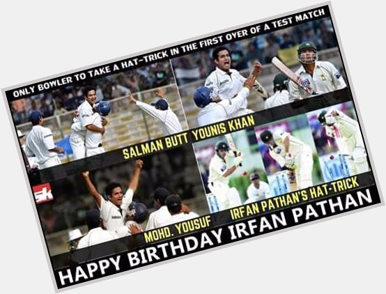 Happy birthday Indian all time good all rounder Irfan pathan , i miss u so much  Indian squad ,pls back quickly 
