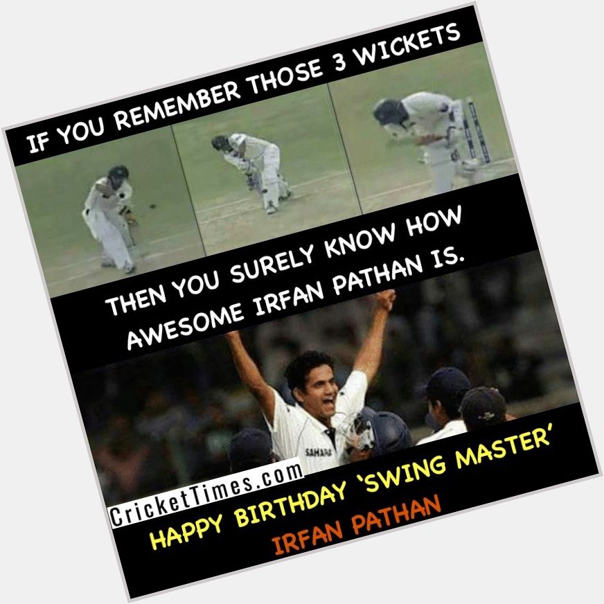 Happy Birthday, Irfan Pathan  
