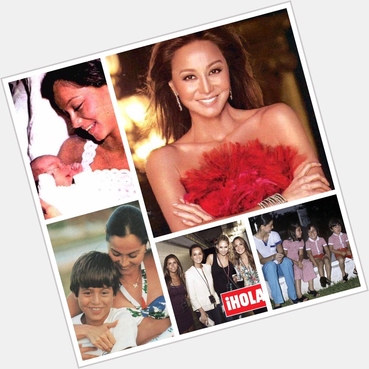 Happy birthday to Enrique\s mother, former model and journalist, Isabel Preysler! ¡La reina de corazones!  