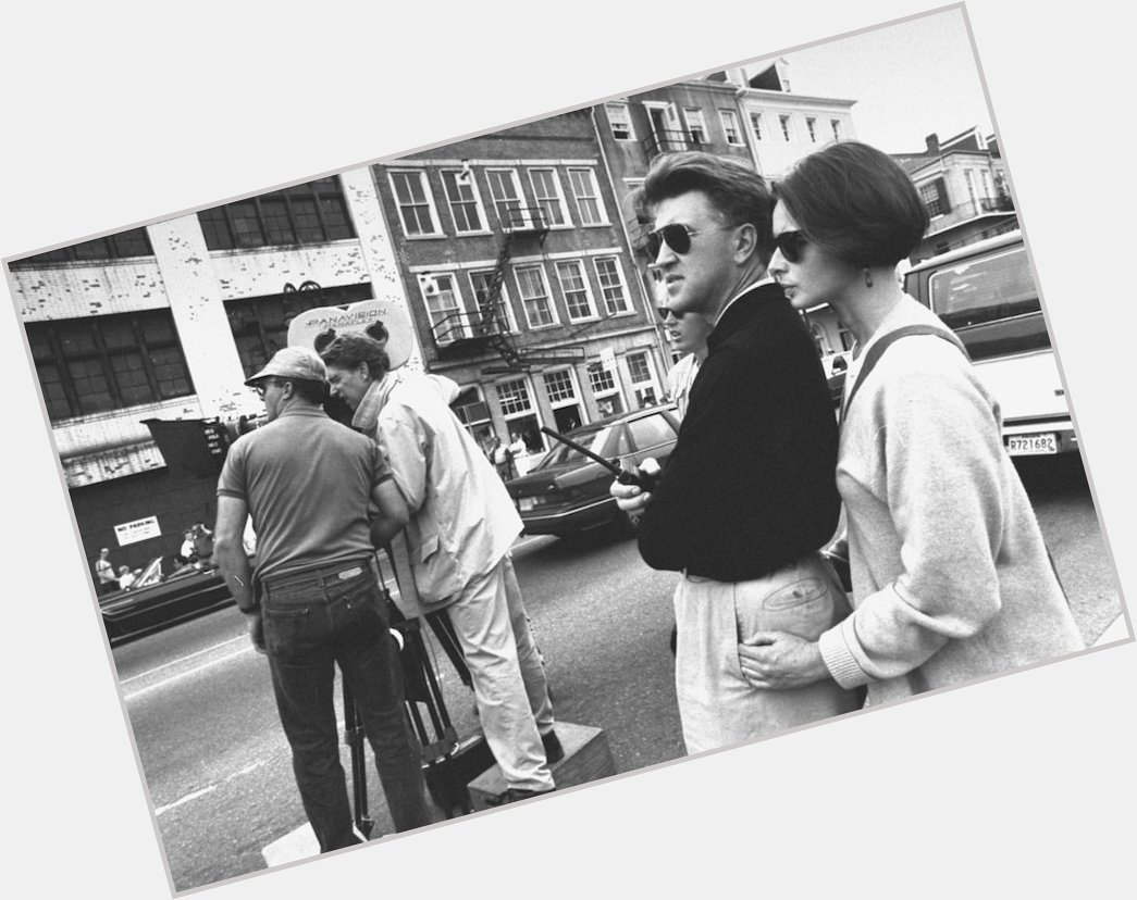 Happy birthday to Isabella Rossellini, seen here with David Lynch on the set of \Wild at Heart\ (1990). 