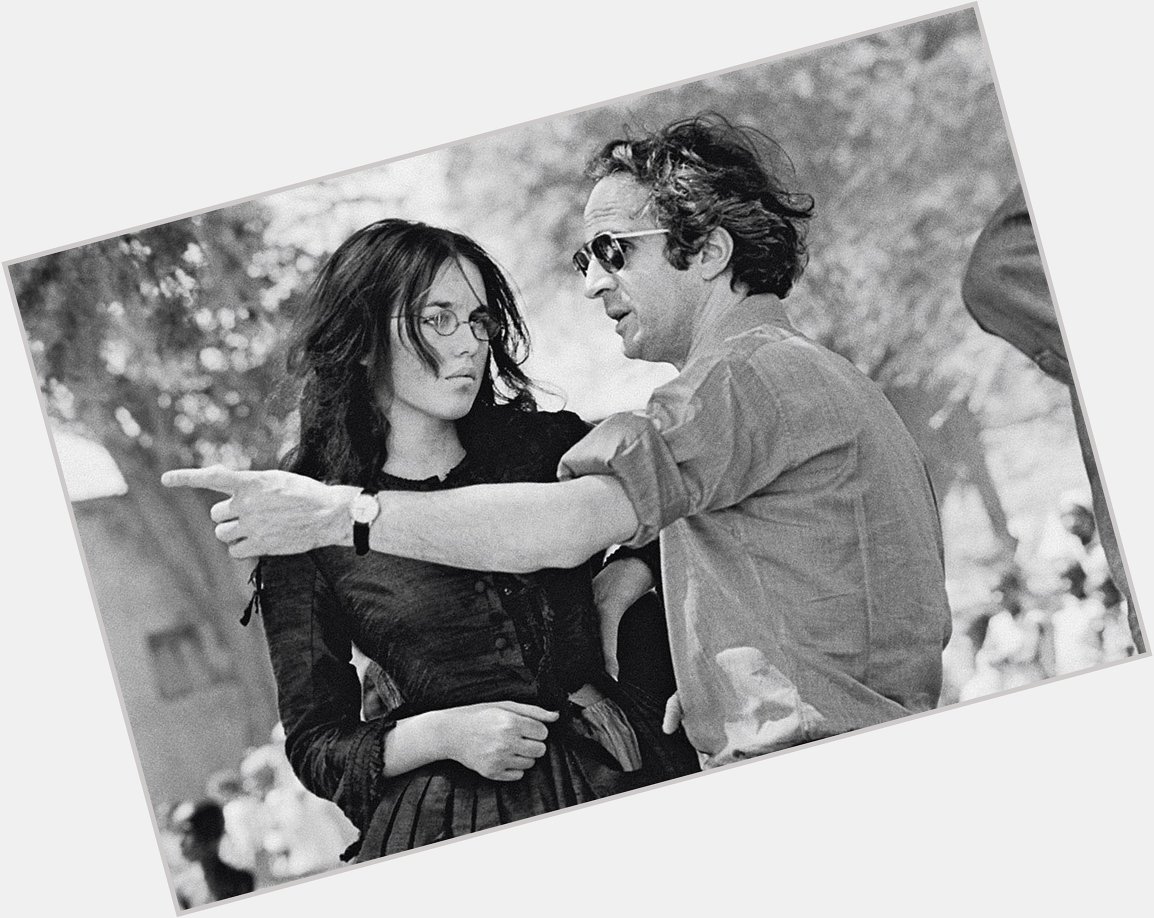 Happy birthday Isabelle Adjani, pictured with François Truffaut on the set of THE STORY OF ADELE H. 