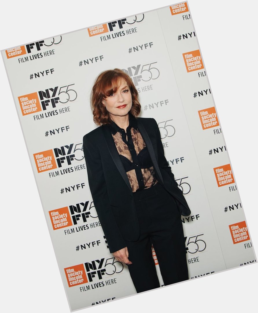 Happy birthday, Isabelle Huppert! Pictured at the 55th for MRS. HYDE. 