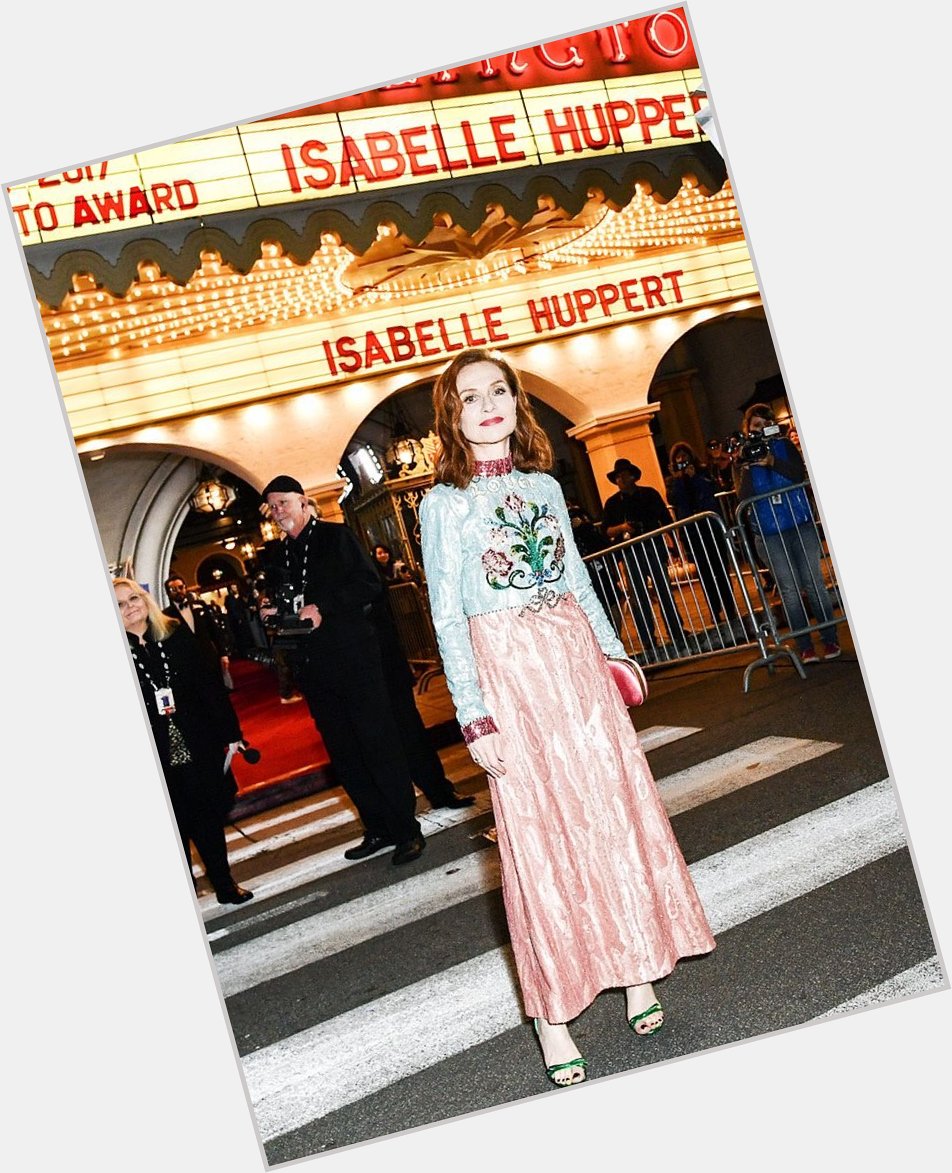 Happy birthday,Isabelle Huppert                                                    