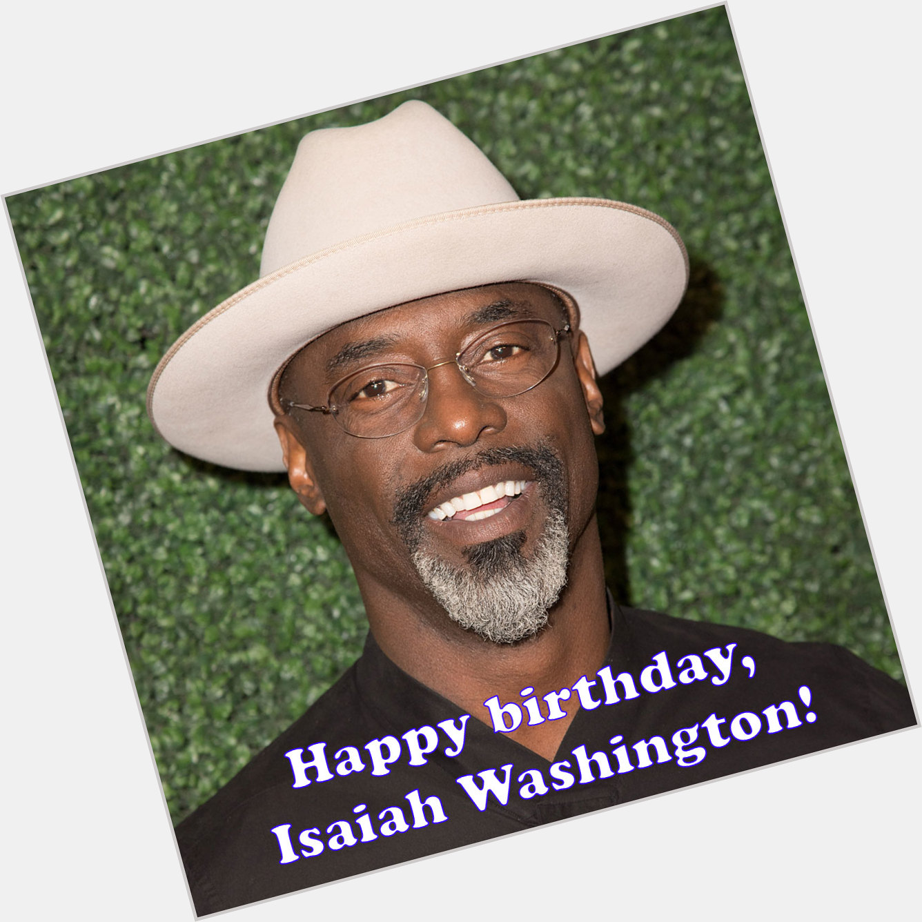Happy birthday to Isaiah Washington! This actor from Houston is 57 today. 