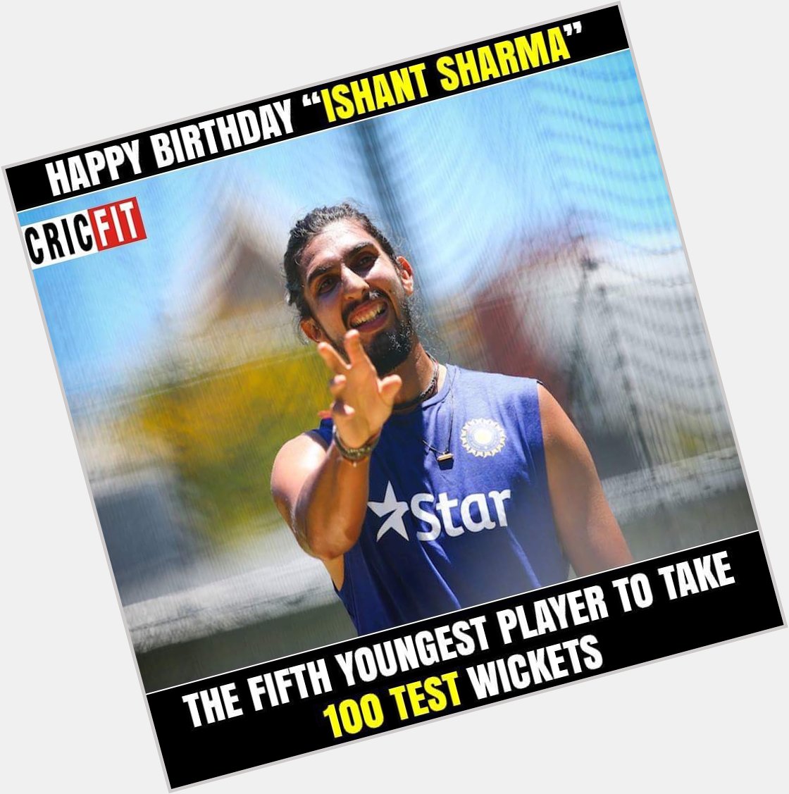 Happy birthday Ishant Sharma!! 