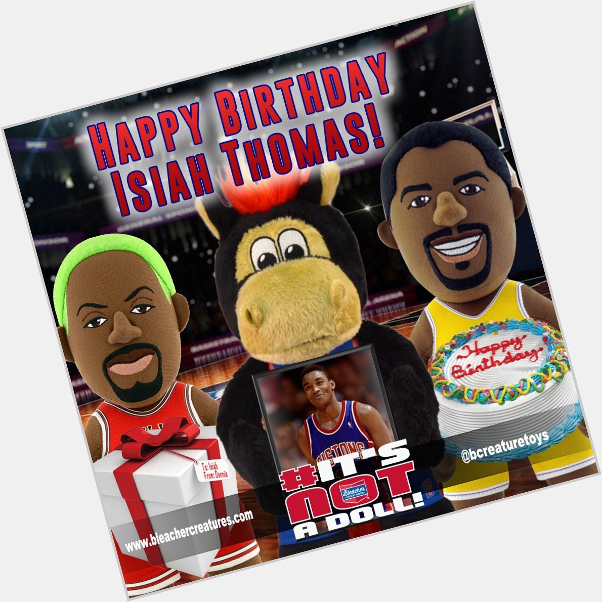 Happy Birthday to legend Isiah Thomas. Have a great one Zeke!!! 