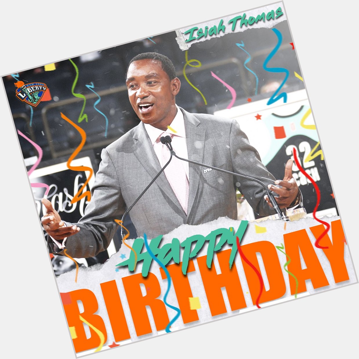 Join us in wishing our Team President Isiah Thomas a Happy Birthday  