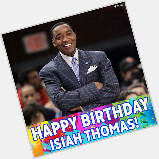 Happy Birthday to basketball great Isiah Thomas! He turns 59 today. 